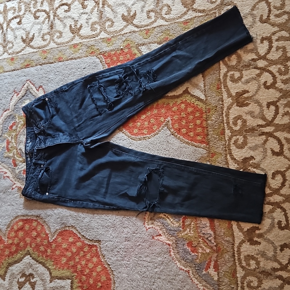 Black American Eagle Jeans
